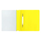 Набор папок-скоросшивателей А5, 5 штук, Calligrata, 180 мкм, с прозрачным верхом, жёлтый - Фото 4