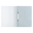 Набор папок-скоросшивателей А4, 5 штук, Calligrata, 180 мкм, с прозрачным верхом, серый - Фото 4