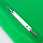 Набор папок-скоросшивателей А4, 5 штук, Calligrata, 180 мкм, с прозрачным верхом, зелёный - Фото 5