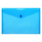 Набор папок-конвертов на кнопке А5 150мкм Calligrata прозрачные, микс 5шт - Фото 3