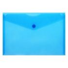 Набор папок-конвертов на кнопке А5 150мкм Calligrata прозрачные, микс 5шт - Фото 4