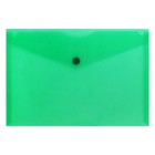 Набор папок-конвертов на кнопке А5 150мкм Calligrata прозрачные, микс 5шт - Фото 5