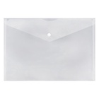 Набор папок-конвертов на кнопке А5 150мкм Calligrata прозрачные, микс 5шт - Фото 7