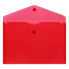 Набор папок-конвертов на кнопке А5 150мкм Calligrata прозрачные, микс 5шт - Фото 8