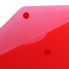 Набор папок-конвертов на кнопке А5 150мкм Calligrata прозрачные, микс 5шт - Фото 9