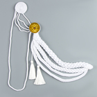 Аксельбант карнавальный «Солдат на параде», белый - Фото 6