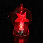 Сувенир стекло световой "Звезда в шаре" 8,5х6х6 см МИКС - Фото 5