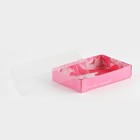 Кондитерская упаковка, коробка для макарун с PVC крышкой, «Счастливых моментов», 17 х 12 х 3 см - Фото 2