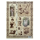 Декупажная карта "Винтаж", 21 х 29,7 см - Фото 1