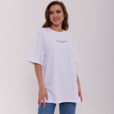 Футболка женская Little Secret, белая, размер ONE SIZE (42-46)