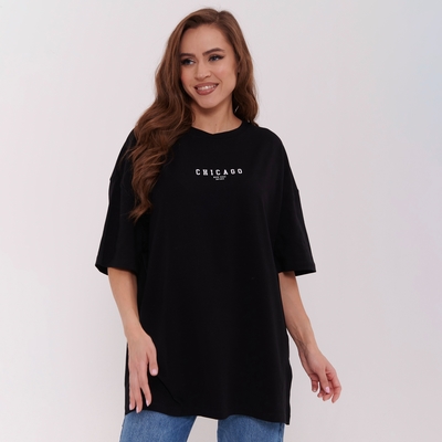 Футболка женская Little Secret, чёрная, размер ONE SIZE (42-46)