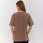 Футболка женская, цвет светло-коричневый, размер ONE SIZE (42-46) - Фото 3