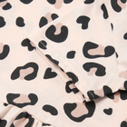 Платье для девочки, цвет бежевый/леопард, рост 110 см - фото 24619555