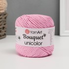 Пряжа "Bouquet Unicolor" 100% хлопок 200м/100г (3211 розовый) - фото 321750018
