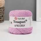 Пряжа "Bouquet Unicolor" 100% хлопок 200м/100г (3212 бледная астра) - фото 321750022