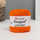 Пряжа "Bouquet Unicolor" 100% хлопок 200м/100г (3215 оранжевый) - фото 110608566