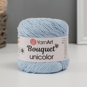 Пряжа "Bouquet Unicolor" 100% хлопок 200м/100г (3225 перванш)