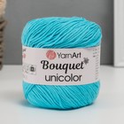 Пряжа "Bouquet Unicolor" 100% хлопок 200м/100г (3226 голубой светлый) - фото 321750078