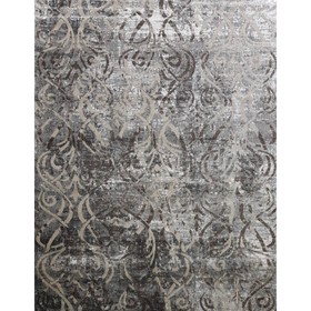 Ковёр прямоугольный FIRIZE, размер 80x150 см, дизайн silver/silver