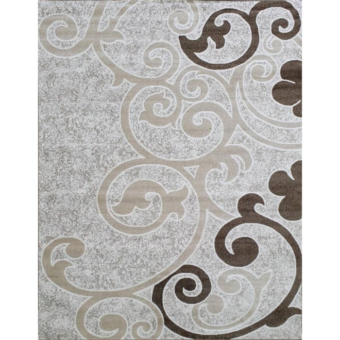 

Ковёр прямоугольный FRESCO, размер 80x150 см, дизайн beige/l.beige