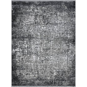 Ковёр прямоугольный NINOVA, размер 100x200 см, дизайн white/l.grey 10573172