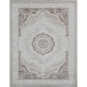 Ковёр прямоугольный RIMMA LUX, размер 160x400 см, дизайн cream/beige