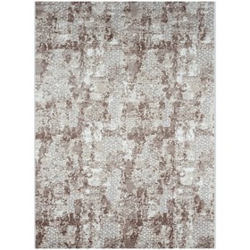 Ковровая дорожка RIMMA LUX, размер 300x2000 см, дизайн cream/d.beige