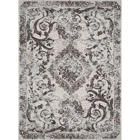 Ковёр прямоугольный RIMMA LUX, размер 200x300 см, дизайн cream/grey