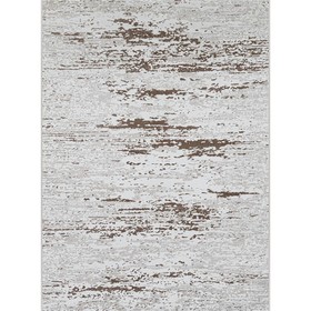 Ковровая дорожка RIMMA LUX, размер 160x2000 см, дизайн beige/d.beige