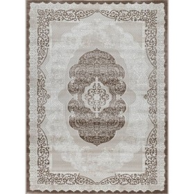 Ковёр прямоугольный RIMMA LUX, размер 120x170 см, дизайн d.beige/beige 10573415