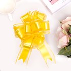 Бант-шар №5 "Перламутровая полоска", цвет жёлтый - Фото 6