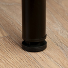 Стол круглый раскладной Цент, 1000(1300)х1000х750, Белый матовый - фото 24558227