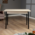 Стол кухонный Лион 1, 1100х700х750, Дуб крафт серый - фото 24558258