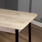 Стол кухонный Лион 1, 1100х700х750, Дуб крафт серый - фото 24558259