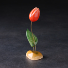 Сувенир "Цветок Тюльпан", средний, селенит - Фото 2