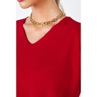 Пуловер женский Eliseeva Olesya, размер 42-44, цвет красный - Фото 3