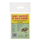 Карточки обучающие "Мир морей и океанов" 16 шт., 6,3 х 8,7 см - фото 317858581