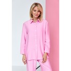 Комплект женский: рубашка, брюки, размер 50 - Фото 3