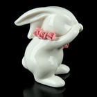 Сувенир керамика "Зайчонок трусишка" 12,5х6,7х7 см - Фото 4
