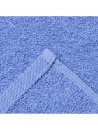 Полотенце махровое «Этель. Змейка», 30×60 см, хлопок 100%, синее - фото 58006708