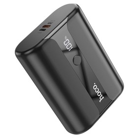 Внешний аккумулятор Hoco Q3 Pro, 10000 мАч, 1 USB, 1 Type-C, 3 А, дисплей, чёрный