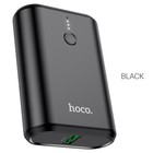 Внешний портативный аккумулятор Hoco Q3, 10000 мАч, 1 USB, 1 Type-C, 3 А,быстрая зарядка, с дисплеем,чёрный - Фото 2