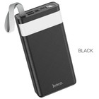 Внешний аккумулятор Hoco J73, 30000 мАч, 2 USB, 2 А, дисплей, чёрный - Фото 1