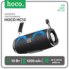 Портативная колонка Hoco HC12, 10 Вт, ВТ 5.0, FM, AUX, 1200 мАч, чёрная - Фото 1