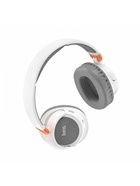 Наушники беспроводные, полноразмерные, Hoco W43, Bluetooth 5.0, с шумоподавлением, с микрофоном, 250 мАч, белые 9881882 - фото 15939656