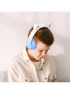 Наушники беспроводные, полноразмерные, с ушками кошки, Hoco W42, Bluetooth 5.0, с шумоподавлением, с микрофоном, 400 мАч, синие - Фото 7