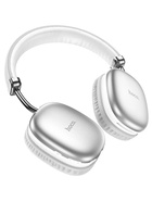 Наушники беспроводные, полноразмерные, Hoco W35, Bluetooth 5.0, с шумоподавлением, с микрофоном, 400 мАч, серебристые 9881892 - фото 14479236