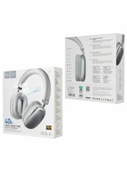 Наушники беспроводные, полноразмерные, Hoco W35, Bluetooth 5.0, с шумоподавлением, с микрофоном, 400 мАч, серебристые 9881892 - фото 14479238