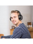 Наушники беспроводные, полноразмерные, Hoco W33, Bluetooth 5.0, с шумоподавлением, с микрофоном, 250 мАч, чёрные 9881893 - фото 14479240