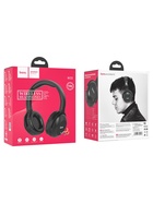 Наушники беспроводные, полноразмерные, Hoco W33, Bluetooth 5.0, с шумоподавлением, с микрофоном, 250 мАч, чёрные 9881893 - фото 14479241